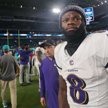 Baltimore Ravens quarterback Lamar Jackson