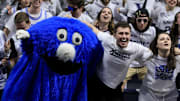Xavier's Blue Blob is back on the sport's biggest stage.