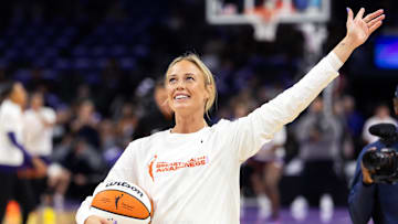 Sophie Cunningham is in good spirits after tearing her MCL.