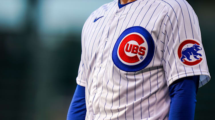 Chicago cubs home jersey top