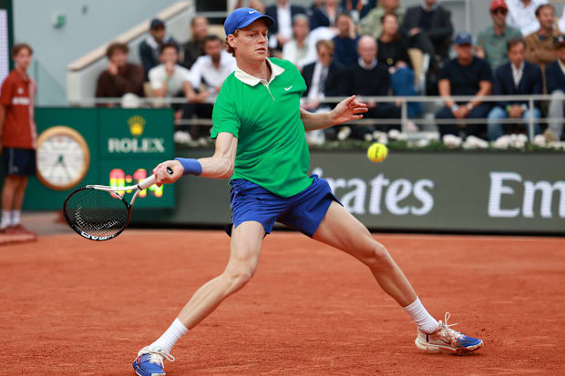 シナー us open 2025 Court Dri-FIT ネイビー M シナー us open 2025 Court Dri-FIT ネイビー M - メルカリ