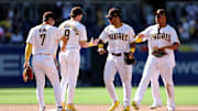 Padres visitan a Nacionales