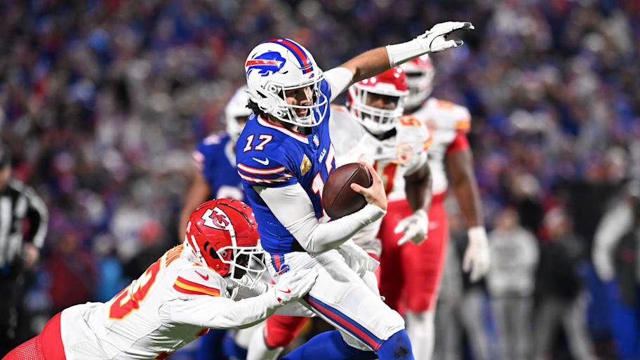 WATCH: Pat McAfee reacts to Bills QB Josh Allen's heroics vs. Chiefs