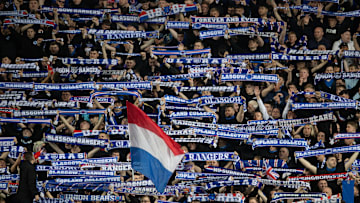 Rangers FC Supporters at Ibrox Stadium