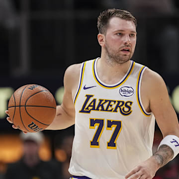 Los Angeles Lakers guard Luka Doncic is a great prop target on Monday.