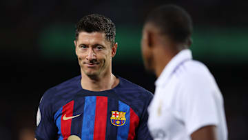 Lewandowski con el FC Barcelona