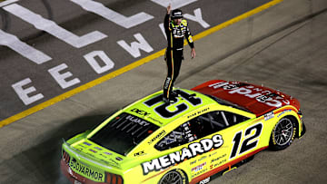 Ryan Blaney, Team Penske, Nashville Superspeedway, NASCAR