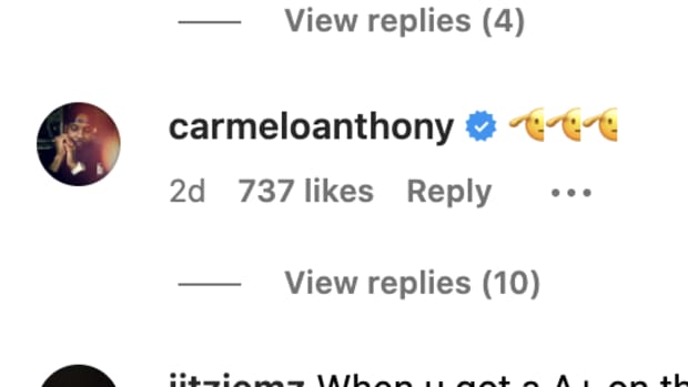 Carmelo Anthony's Comment