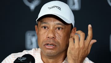 Tiger Woods said Tuesday at the Hero World Challenge that his timetable to return to competition is still up in the air.