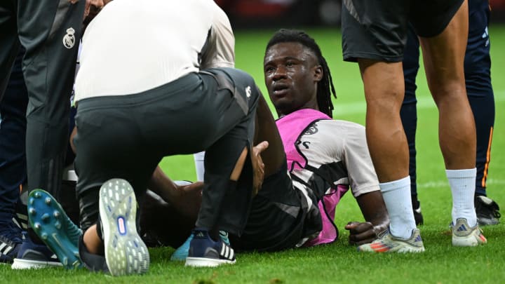 Eduardo Camavinga suffered a painful injury in training