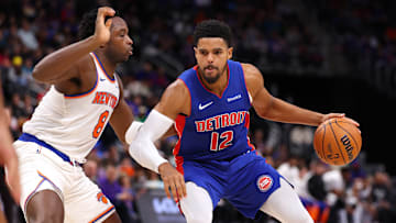 New York Knicks v Detroit Pistons