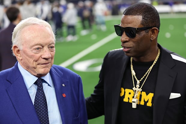 Deion Sanders, Jerry Jones, Dallas Cowboys