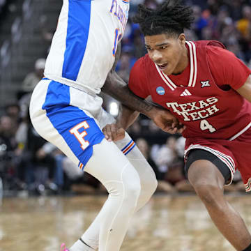  Texas Tech Red Raiders guard Christian Anderson (4) Mandatory Credit: Kyle Terada-Imagn Images