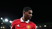 Marcus Rashford con el Manchester United