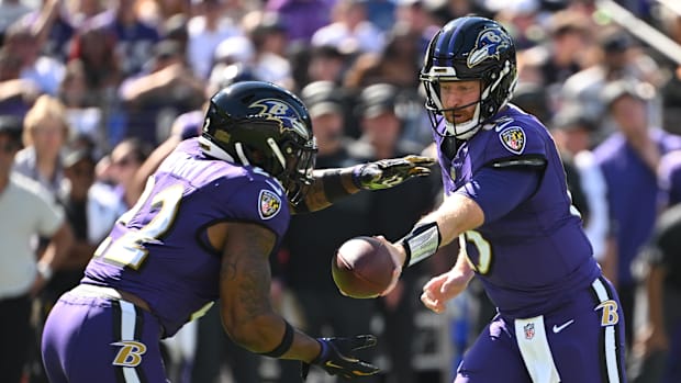 Ravens running back Derrick Henry