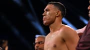 David Benavidez before his fight vs. David Morrell.