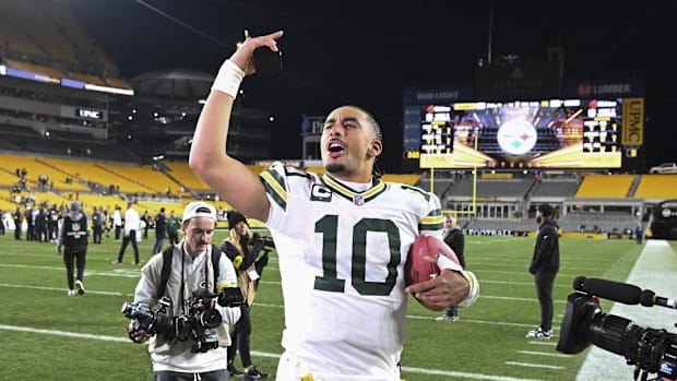 Green Bay Packers quarterback Jordan Love