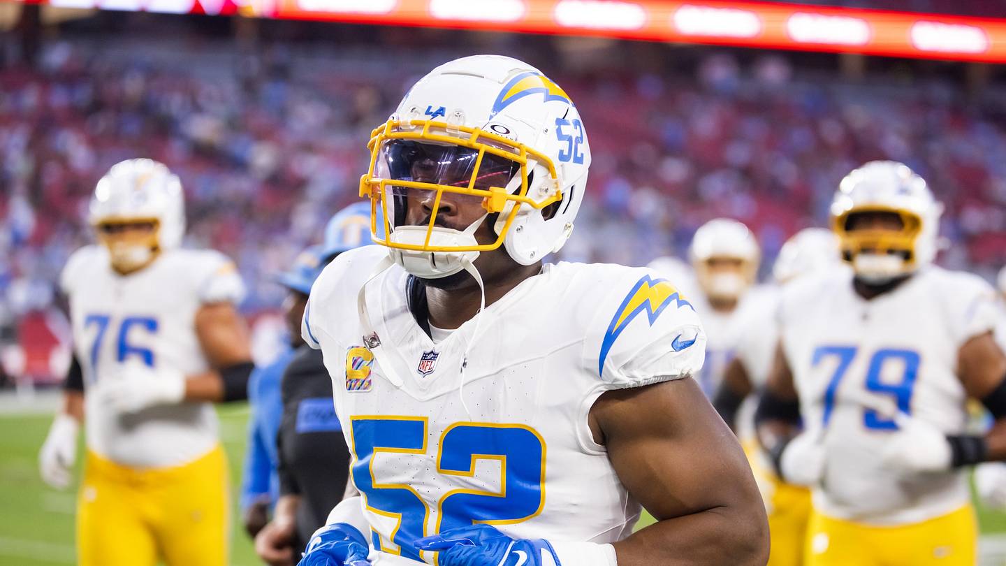 Khalil Mackは、2025年にChargersのスーパーボウルのチャンスを発表します