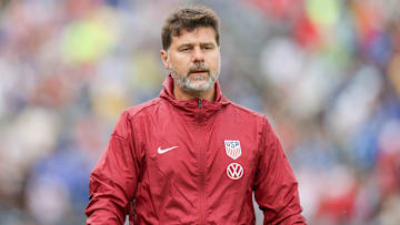 Mauricio Pochettino during the USMNT's loss to Türkiye