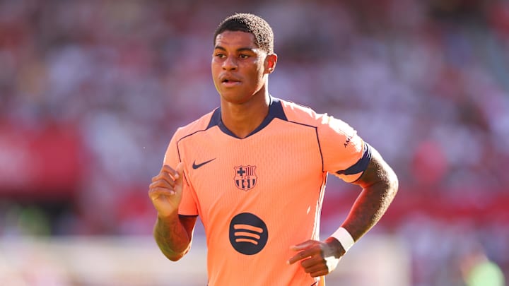 Marcus Rashford a effectué de bons débuts au Barça. Marcus Rashford a effectué de bons débuts au Barça.