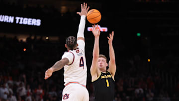Michigan Wolverines center Danny Wolf (1) . Mandatory Credit: Brett Davis-Imagn Images