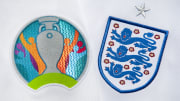The Euro 2020 Logo with the England Badge...