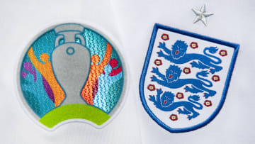 The Euro 2020 Logo with the England Badge...