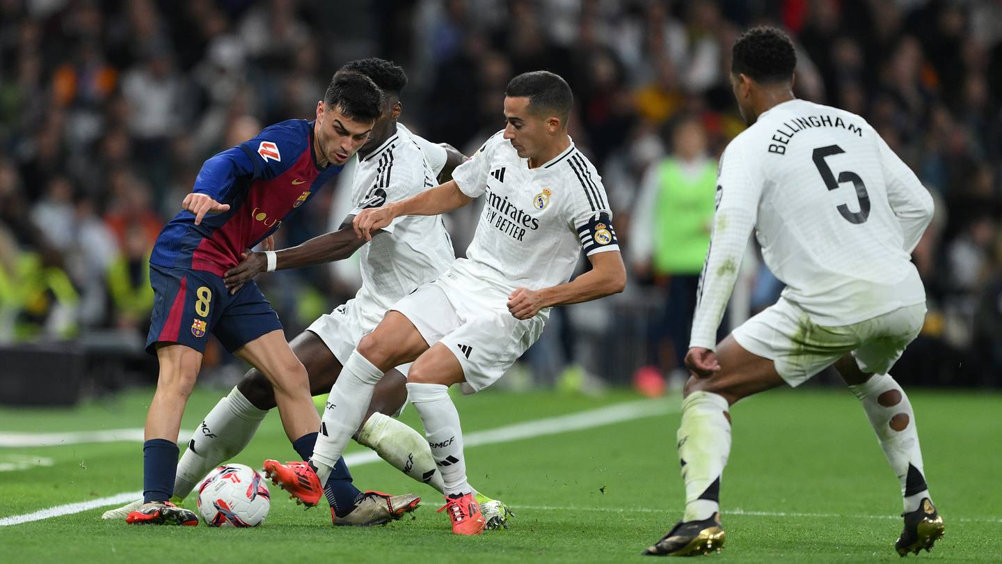 Los dos jugadores del Real Madrid que terminaron El Clásico con ...