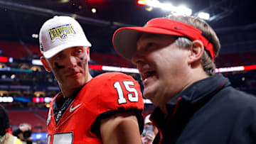 Carson Beck, Kirby Smart, Georgia Bulldogs