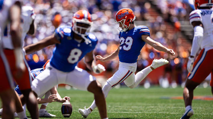 Florida Gators kicker Trey Smack is one of the best in the country.