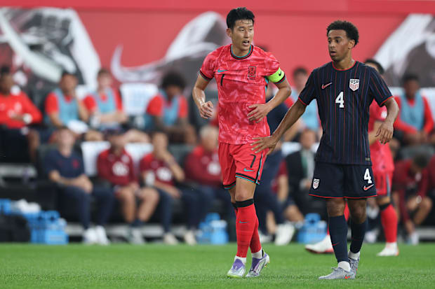 Son Heung-min, Tyler Adams Son Heung-min, Tyler Adams