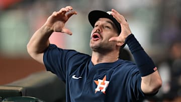 Houston Astros outfielder Chas McCormick