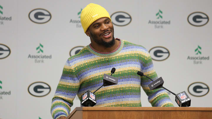 The Green Bay Packers introduce Micah Parsons