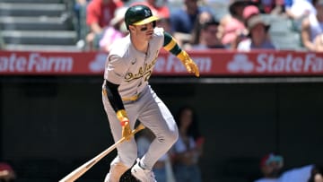 Oakland Athletics v Los Angeles Angels