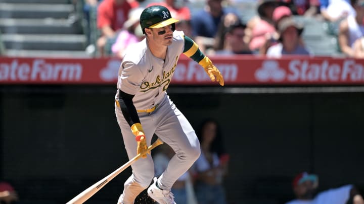 Oakland Athletics v Los Angeles Angels