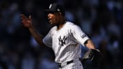 Dennis Santana ya lleva un salvamento con los Yankees