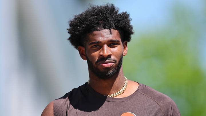 Shedeur Sanders at Browns minicamp