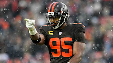 Cleveland Browns defensive end Myles Garrett
