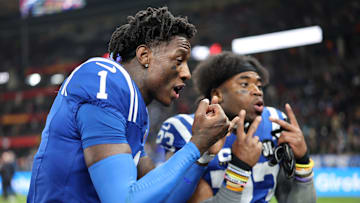 Sauce Gardner of the Indianapolis Colts