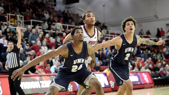 Jayden Martinez and the New Hampshire Wildcats are 2-point favorites at home against UMBC this afternoon.