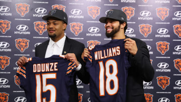 Chicago Bears Introduce Quarterback Caleb Williams And Wide Receiver Rome Odunze