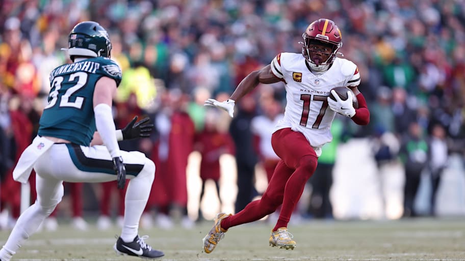 Terry McLaurin requested a trade from the Commanders amidst a contentious contract negotiation.  | Bill Streicher-Imagn Images