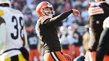 Browns fans shouldn't count on kicker Dustin Hopkins spending his post-playing days in Cleveland. 