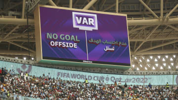 VAR is being used for the second time in World Cup history 