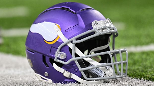 Minnesota Vikings helmet 