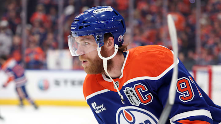 Captain of the Edmonton Oilers Connor McDavid. Photo by