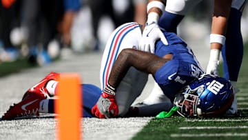 New York Giants wide receiver Malik Nabers