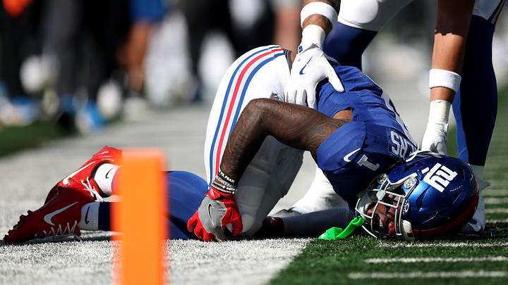 New York Giants wide receiver Malik Nabers
