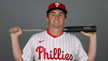 Philadelphia Phillies infielder Aiden Miller