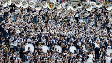 Penn State band at the Blue-White Spring Game